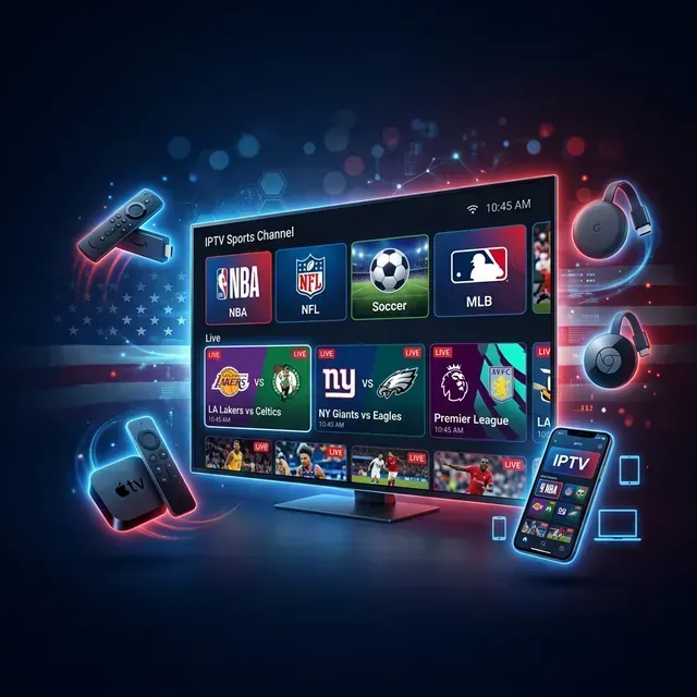 Buy Best IPTV in USA 2026: Watch American and International Channels in 4K — cheap IPTV subscription USA | StreamVexa