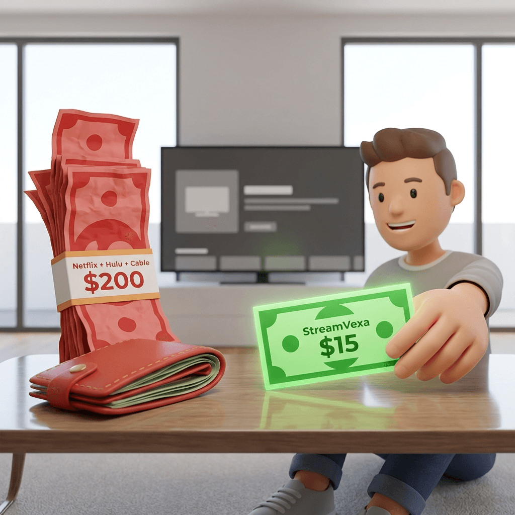 The Real Cost of Streaming: Netflix + Cable vs. StreamVexa (2026 Comparison) | Best IPTV Guide 2026 - Buy Premium IPTV Subscription