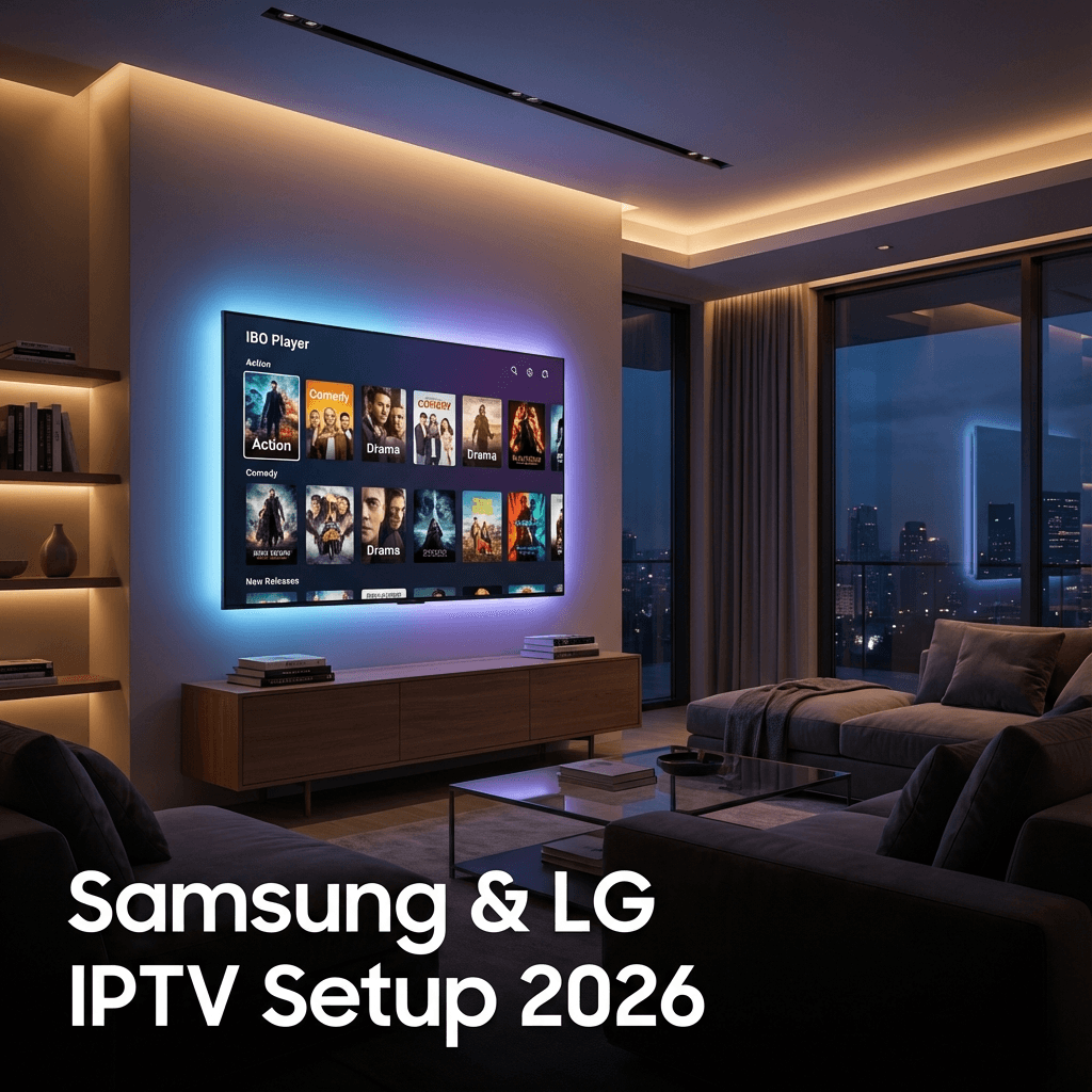 Beste IPTV App für Samsung & LG Smart TVs (Anleitung) | Best IPTV Guide 2026 - Buy Premium IPTV Subscription