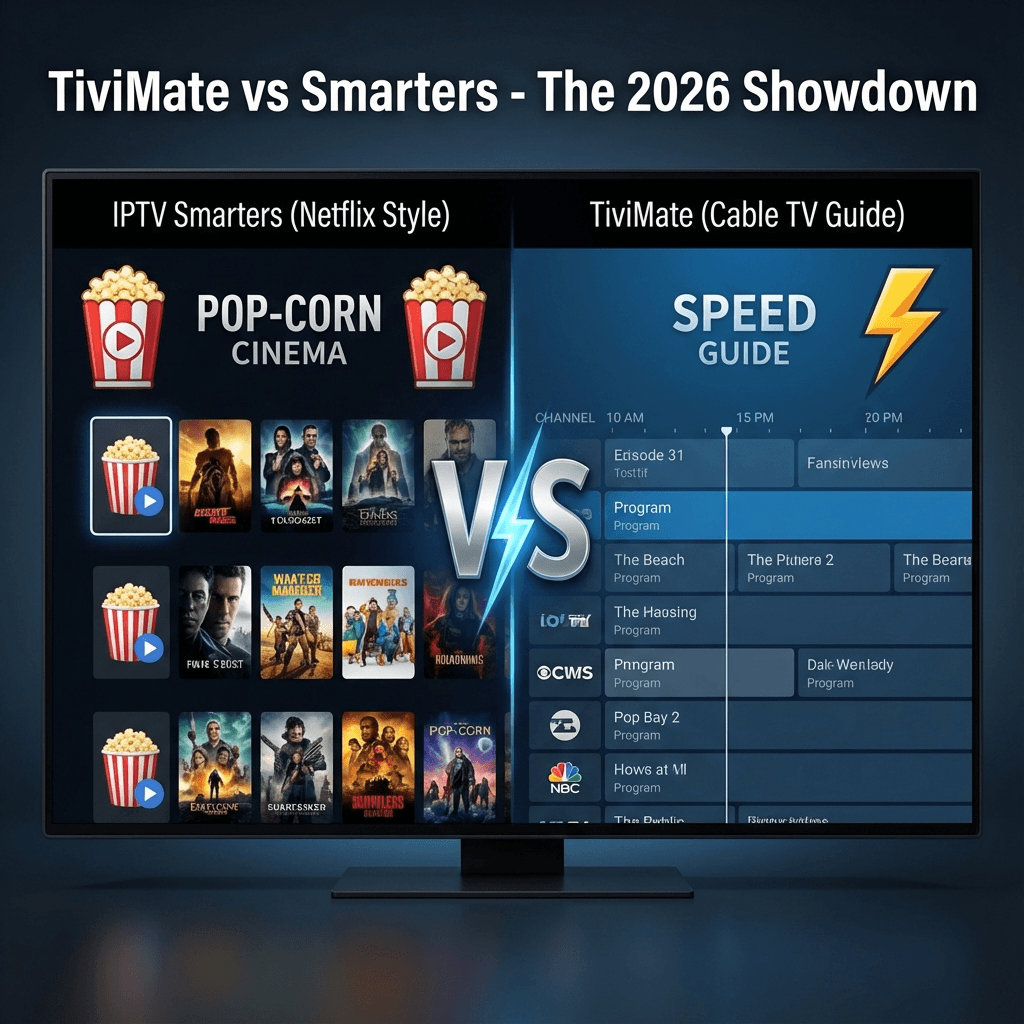 TiviMate vs. IPTV Smarters Pro: Which One is Actually Better in 2026? | Best IPTV Guide 2026 - Buy Premium IPTV Subscription