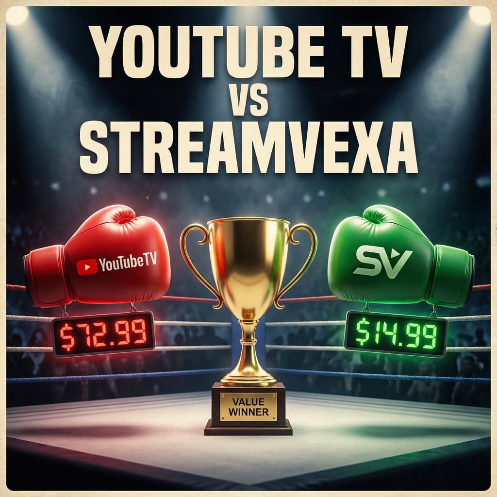 YouTube TV vs. Hulu Live vs. StreamVexa: The Cost Comparison